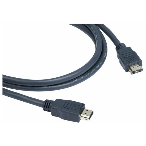 Кабель HDMI - Mini HDMI, 1.8м, Kramer (C-HM/HM/A-C-6) кабель hdmi 0 9м kramer c hm hm eth 3 круглый черный 97 01213003