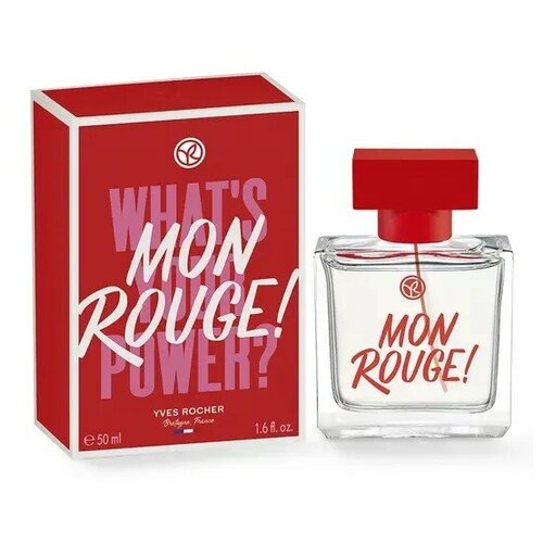 Yves Rocher Парфюмерная вода MON ROUGE! флакон 50 мл