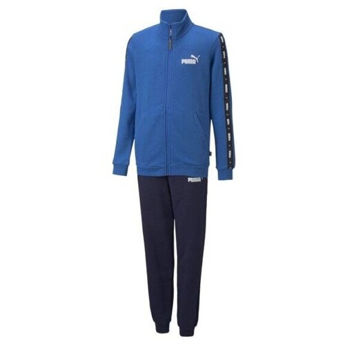 Костюм Puma 84820867 Tape Sweat Suit TR cl B для мальчика, цвет синий, размер 105-110
