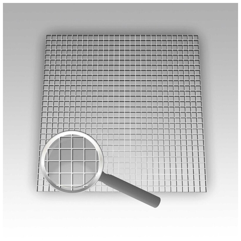 Решетка Сота 600х600 мм ВанВент (15х15мм)