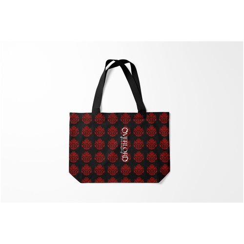 фото Сумка-шоппер / 46х35 см / аниме / overlord паттерн оверлорд burnettie