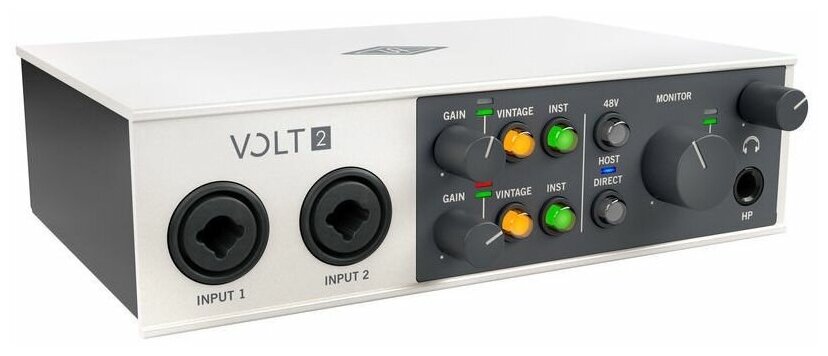 Внешняя звуковая карта с USB UNIVERSAL AUDIO VOLT 2