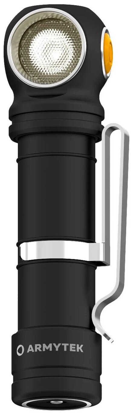 Универсальный фонарь ARMYTEK Wizard C2 Pro Max Magnet USB, черный / желтый [f06701w] - фото №13