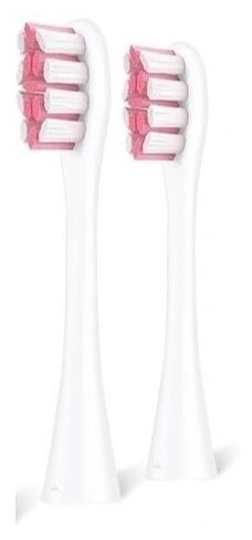 Сменные насадки для зубной щетки Oclean P4 (Pink/White)