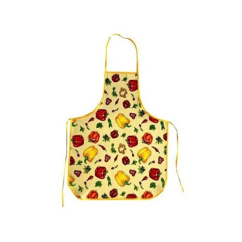 Фартук кухонный без кармана 60х70 см, микс, хлопок 100%