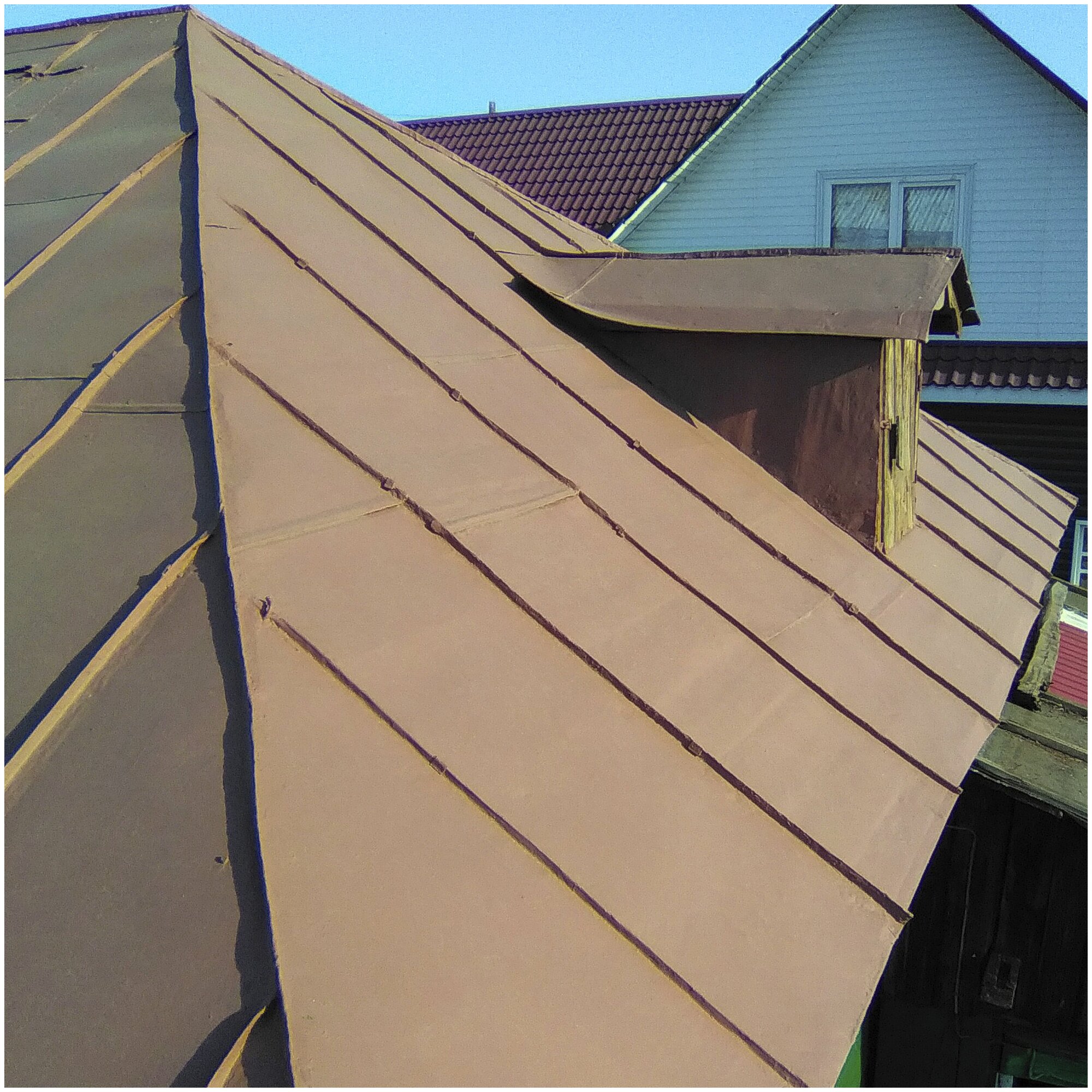 Покрытие для гидроизоляции и окраски металлических крыш Elastomeric 911 (6кг.), сигнально-серый - фотография № 9