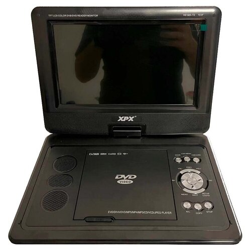 Портативный DVD-плеер XPX EA-1049L 10,8 с тюнером DVB-T2