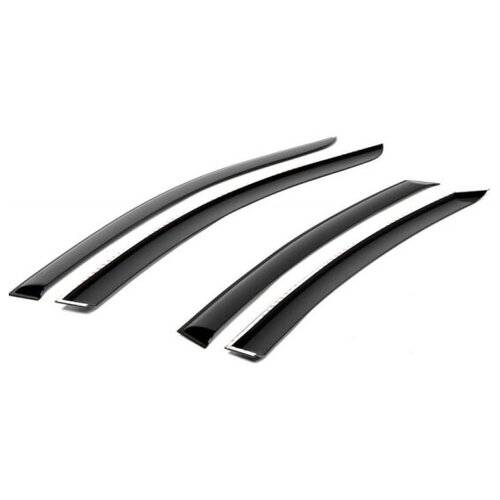 Дефлекторы окон AutoFlex для Toyota C-HR 2018-н.в., акрил, 4 шт., 857306