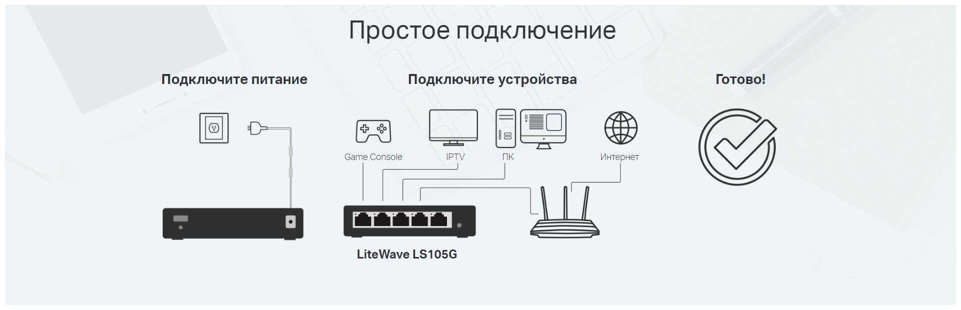 Коммутатор TP-LINK - фото №4