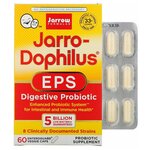 Jarrow Formulas Jarro-Dophilus EPS (пищеварительный пробиотик 5 миллиардов) 60 капсул Enteroguard - изображение
