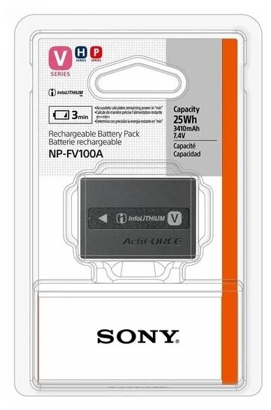 Аккумулятор Sony NP-FV100A