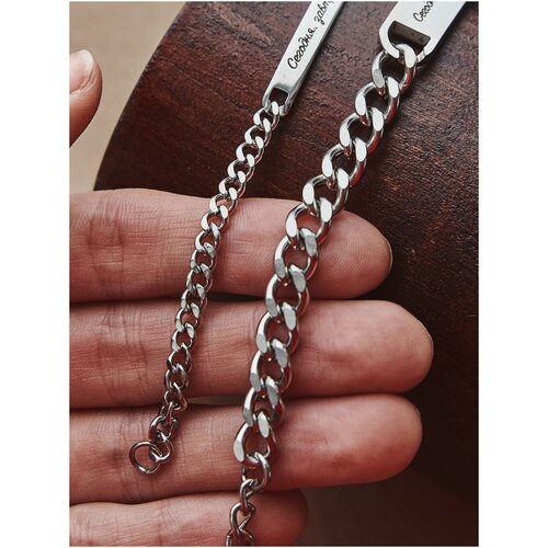 Парные браслеты с гравировкой Всегда в моем сердце