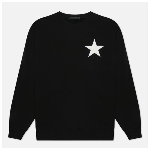 Мужская толстовка SOPHNET. Star Patched Crew Neck Sweat чёрный , Размер S