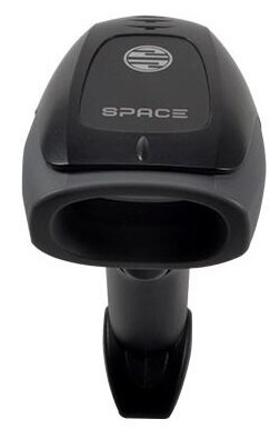 Сканер штрих кода 2d SPACE LITE-2D-USB (черный), ручной