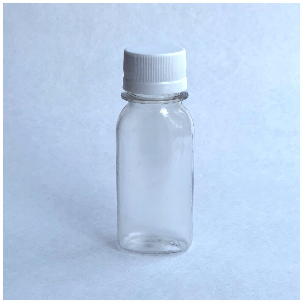 Бутылка ПЭТ «НВ» 60 мл. (х500) Упаковка пластиковой тары с крышкой