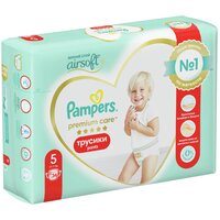 Pampers Premium Care трусики 5, 12-17 кг, 34 шт, белый