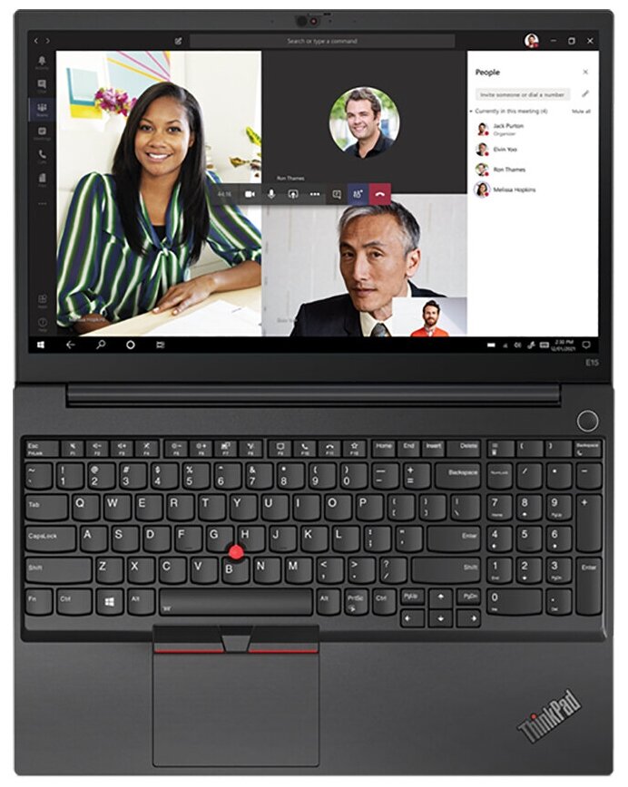 156 Ноутбук Lenovo ThinkPad E15 AMD Ryzen 3 5300U 26 ГГц RAM 8 ГБ SSD 256 ГБ AMD Radeon RX Vega 6 Windows Pro Российская клавиатура