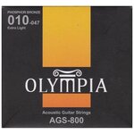 Струны для акустической гитары Olympia AGS800 10-47 - изображение