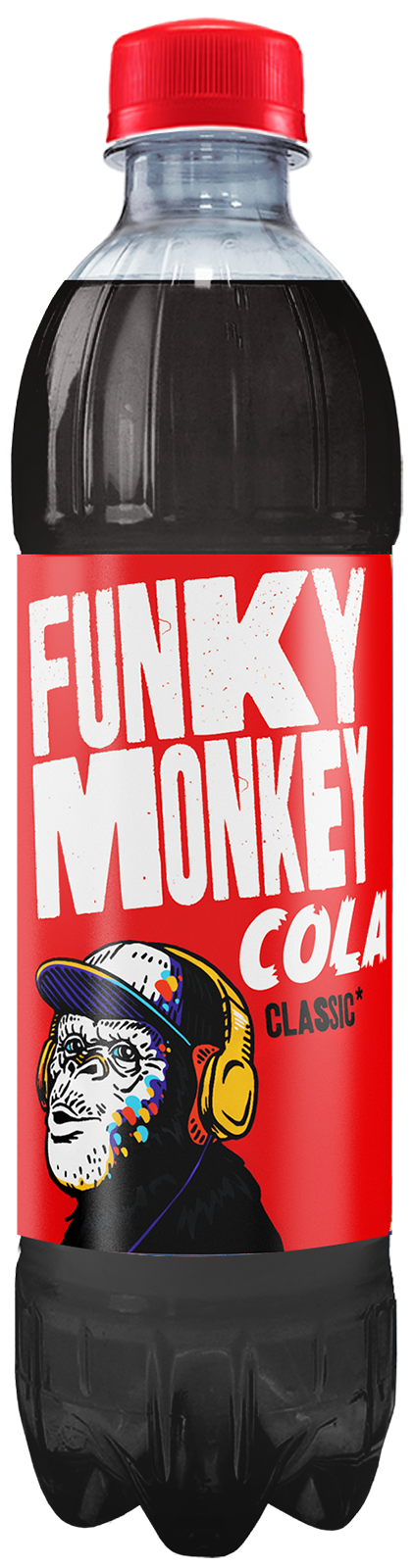 Газированный напиток FUNKY MONKEY Cola Classic 0,5 л.х 12 шт. ПЭТ - фотография № 3