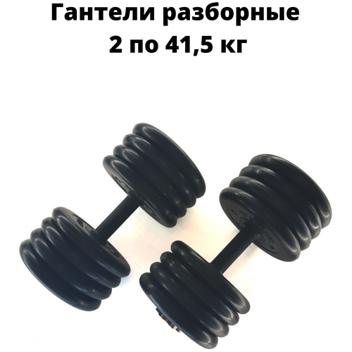 фото Гантели разборные 2 по 41,5 кг mb barbell