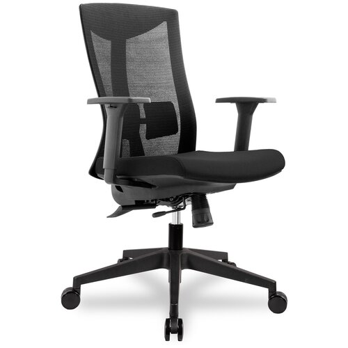Кресло компьютерное OfficeMan Black
