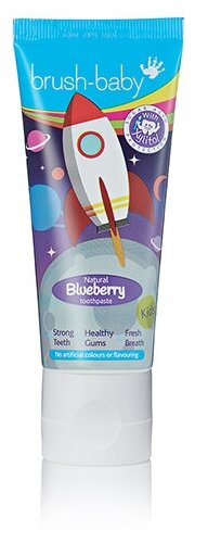 Brush-Baby Blueberry зубная паста, 3+ лет