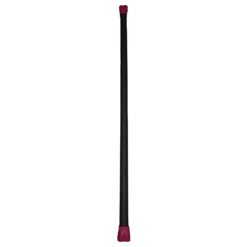 фото Утяжеленная гимнастическая палка бодибар original fittools ft-bdb-8 8 кг розовый/черный