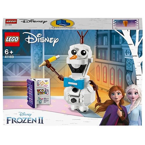 Конструктор LEGO Disney Frozen II 41169 Олаф, 122 дет. disney frozen 2 children s hair accessories aisha princess glowing hairpin bow lighting flash top clip led