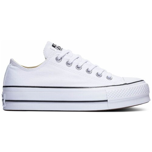 фото Кеды converse chuck taylor all star, демисезонные, повседневные, низкие, размер 37.5, белый