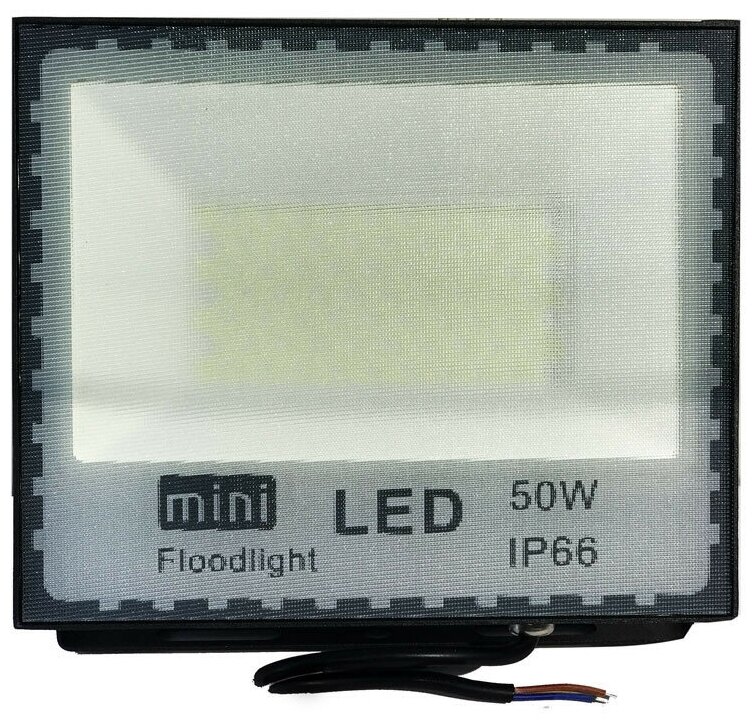 SMD Прожектор миниатюрный «Премиум» - 50 Вт, IP65, 220 В - Цвет свечения: Белый (5600K)