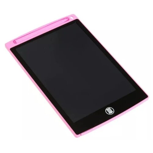 LCD планшет для рисования и заметок со стилусом 8,5(14*22см), розовый магнитный планшет магнитная доска для рисования стилус со стальными бусинами поп бусина обучающие игрушки для письма подарок для детей