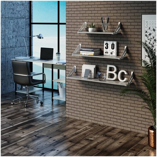 Полка настенная в стиле Лофт 