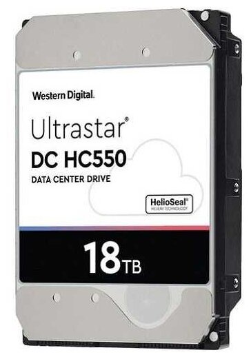 Жесткий диск Western Digital Ultrastar DC HC550 18 Tb 0F38459 WUH721818ALE6L4 26492₽