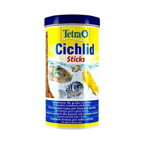 Tetra (корма) Корм для всех видов цихлид палочки Tetra Cichlid Sticks 157170 | Tetra Cichlid Sticks 0,075 кг 36398 (2 шт)