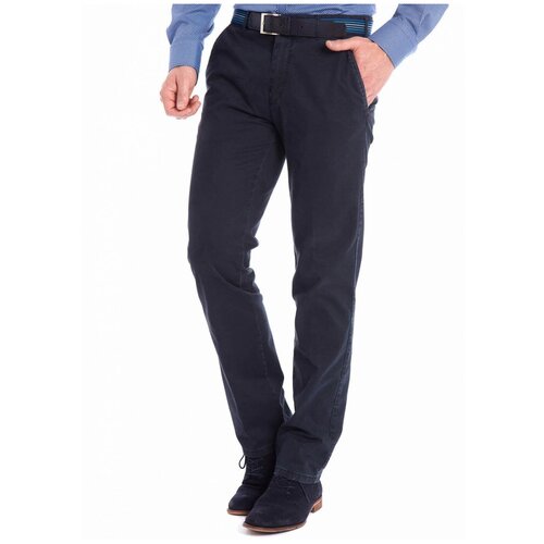 фото Брюки meyer, размер 58, синий