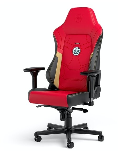 Игровое Кресло Noblechairs HERO Iron Man Ed. PU Leather / black/red