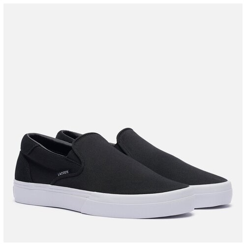 Мужские кеды Lacoste Jump Serve Canvas Slip-On чёрный , Размер 41 EU