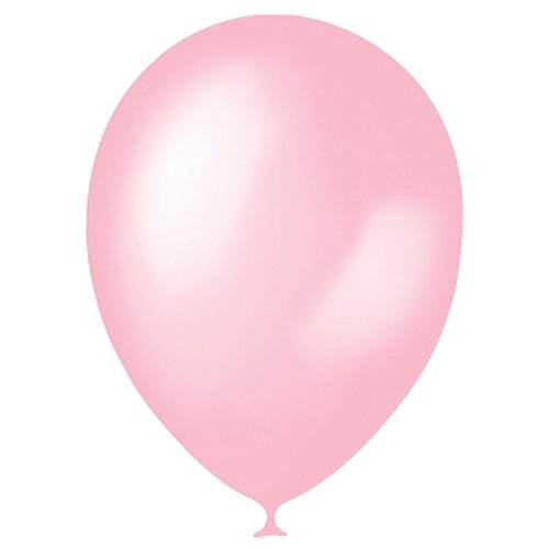 фото Шар латексный 12", перламутр, набор 100 шт., цвет розовый globos payaso