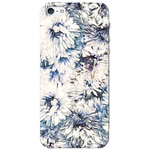 Чехол Art Case для Apple iPhone 5/5S/SE, Flowers_Хризантемы, Deppa 102931