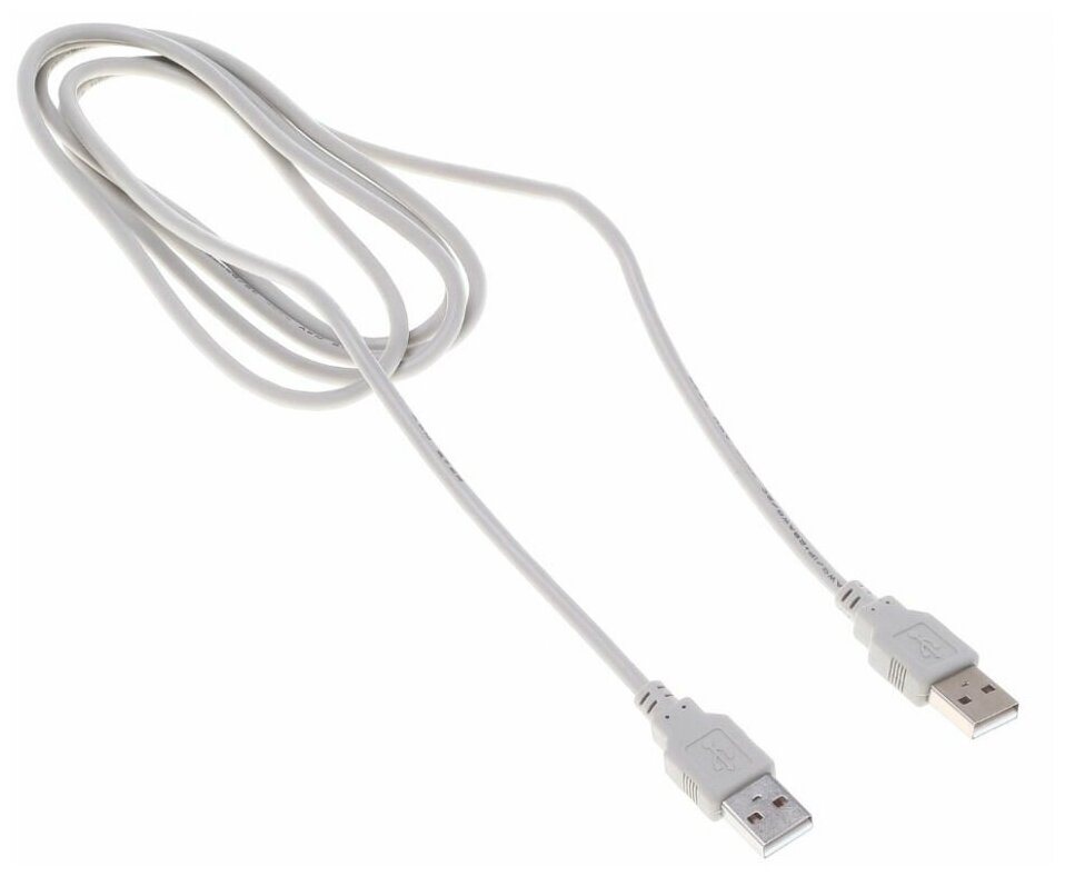 Кабель Buro BHP RET USB_AM18 USB A(m) USB A(m) 1.8 м, серый