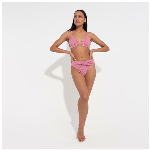 Купальник женский раздельный MINAKU Stripe размер 46 цвет красный 1711₽