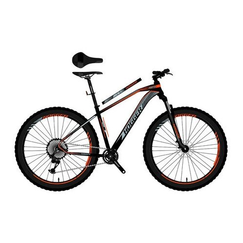 Велосипед 29 HOGGER POINTER MD 17 сталь 21-скор черно-красный 2022 2185900₽