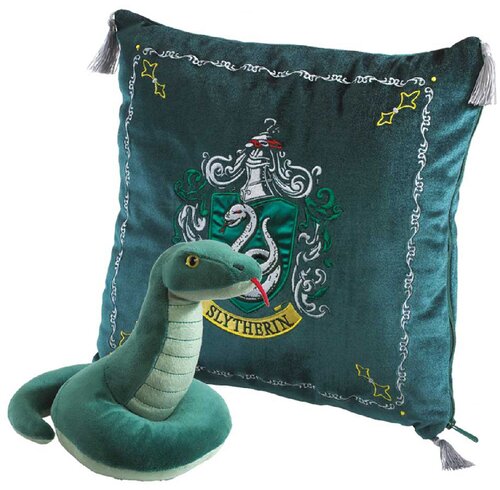 Мягкая игрушка Гарри Поттер Талисман Слизерина (змея + подушка)