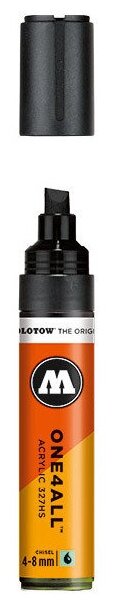 Акриловый маркер Molotow 327HS One4All 4-8 мм 327555 (180) signal black черный 4-8 мм