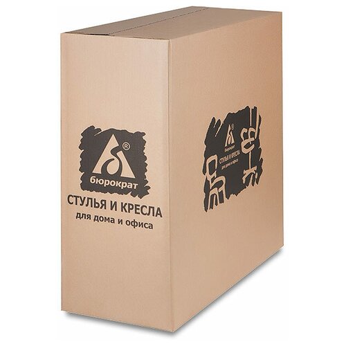 фото Кресло руководителя бюрократ ch-808axsn синий tw-10 крестовина пластик