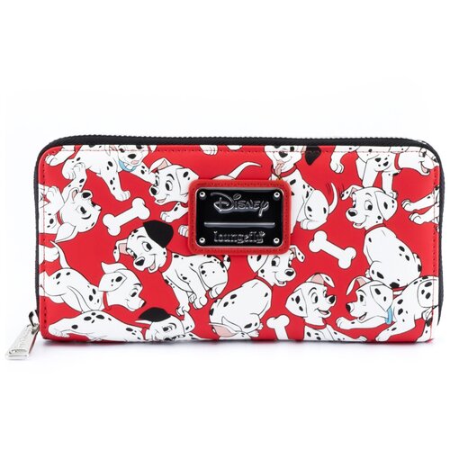 Кошелек Funko Loungefly Disney 101 Dalmations 70th Anniversary AOP Zip Around Wallet WDWA1794