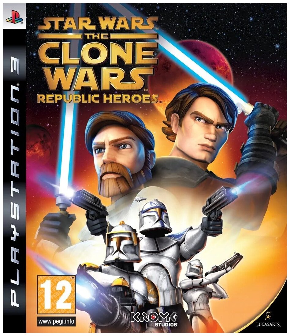 PS3 Star Wars the Clone Wars: Republic Heroes (английская версия)