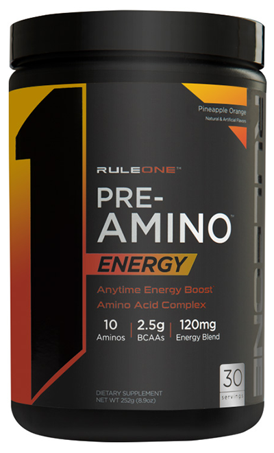 RULE ONE PreAmino Energy 250г (Pineapple Orange)