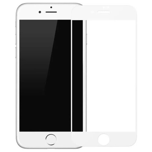 Защитное стекло 3D iPhone 6/7/8 Plus белый