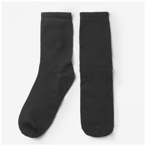 фото Мужские носки береза, размер 41-47, черный